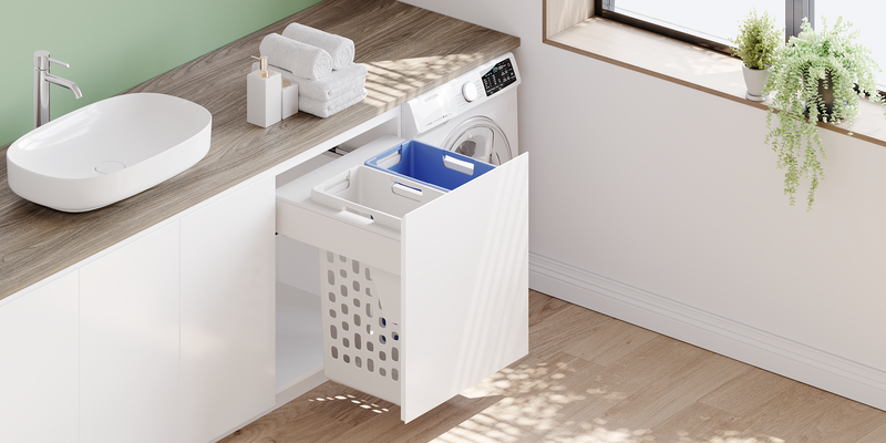 Duo Laundry Basket 600mm