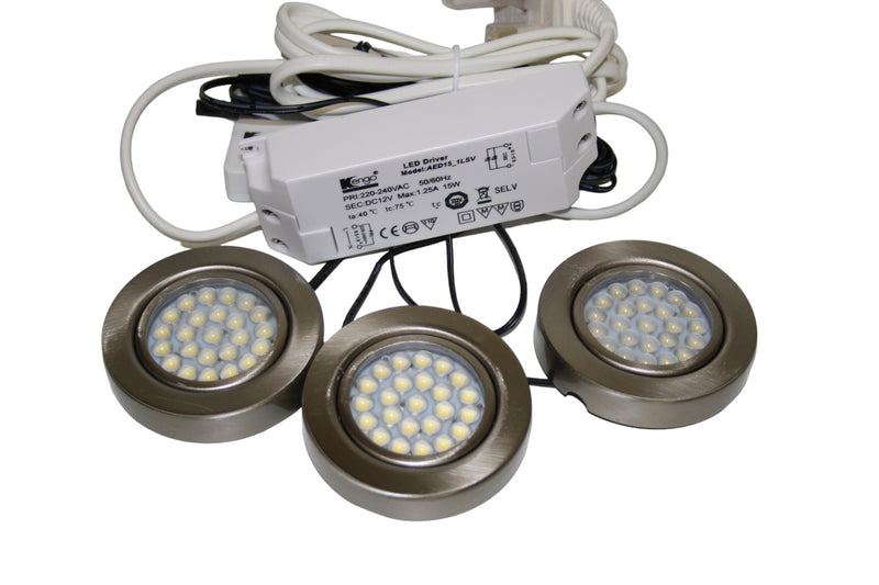 LED Round Downlight Kit (3)