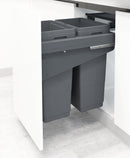 Recycle Waste Bin Duo 600mm