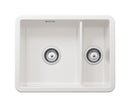 Sanindusa Valet 1 1/2 Bowl Ceramic Sink