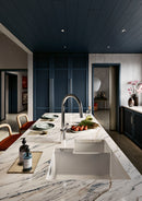 Sanindusa Valet 1 1/3 Bowl Ceramic Sink