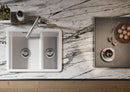Sanindusa Valet 1 1/2 Bowl Ceramic Sink