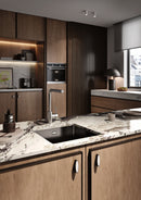 Sanindusa Valet Square Single Bowl Ceramic Sink