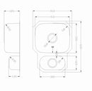 1.5 Undermount Sink