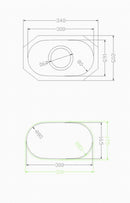 Futura ½ Bowl Undermount