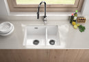 Sanindusa Valet 1 1/2 Bowl Ceramic Sink