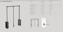 Pull Down Robe Rail