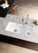 Sanindusa Valet 1/2 Bowl Ceramic Sink