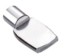 Shelf Support 5mm Spade Chrome Plated