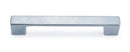 Square Satin Nickel D Handle